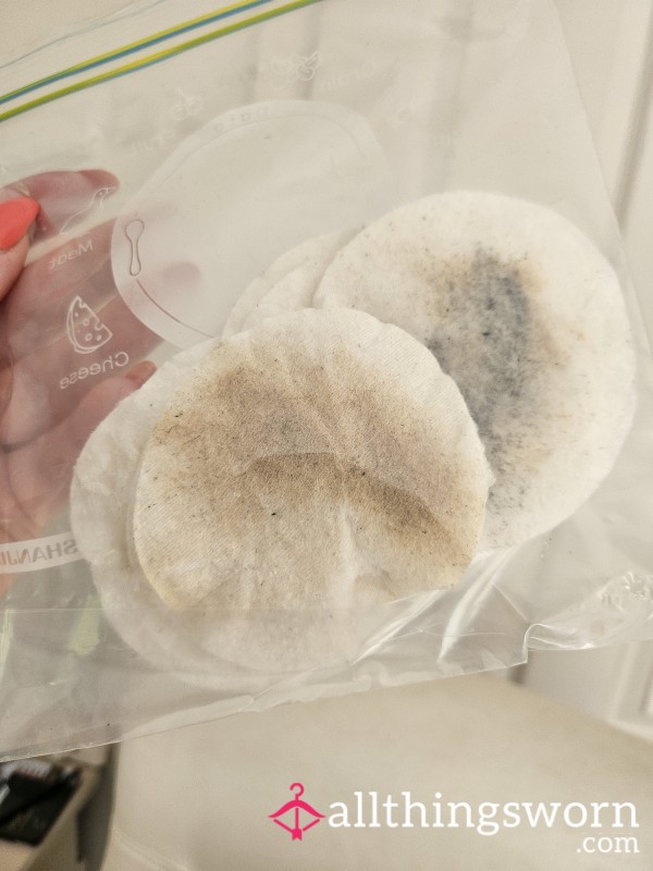 X5 Used Makeup Pads. Free UK Postage!