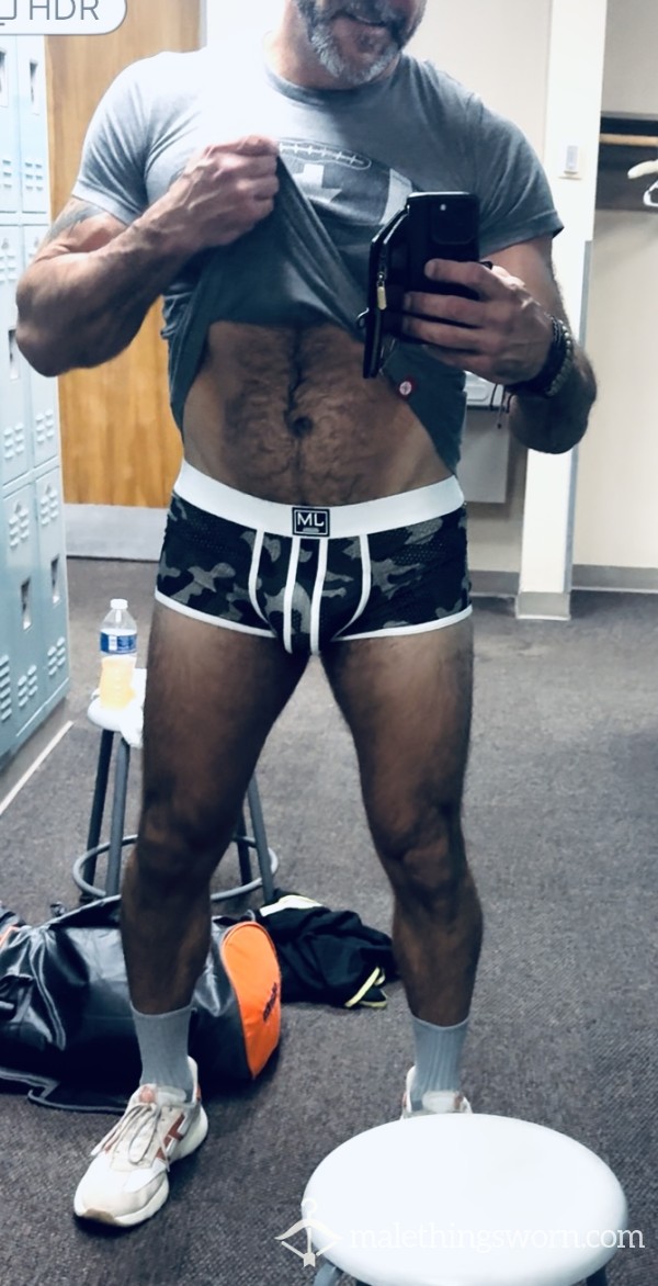 (XL) Army Camouflage Sweaty Underwear
