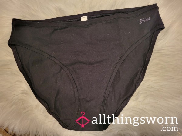 XL Black PINK Breifs