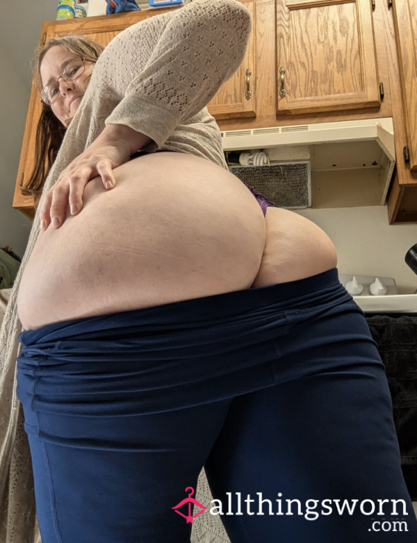 XL Blue Leggings