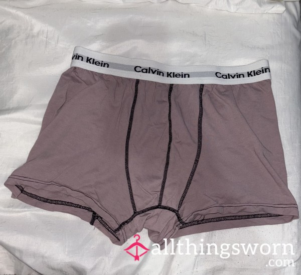 XL Calvin Klein Boxers Worn By FWB