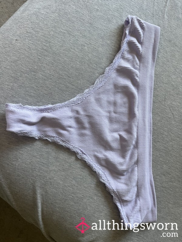XL Fruity Purple Thong - 3 Night Wear🥵