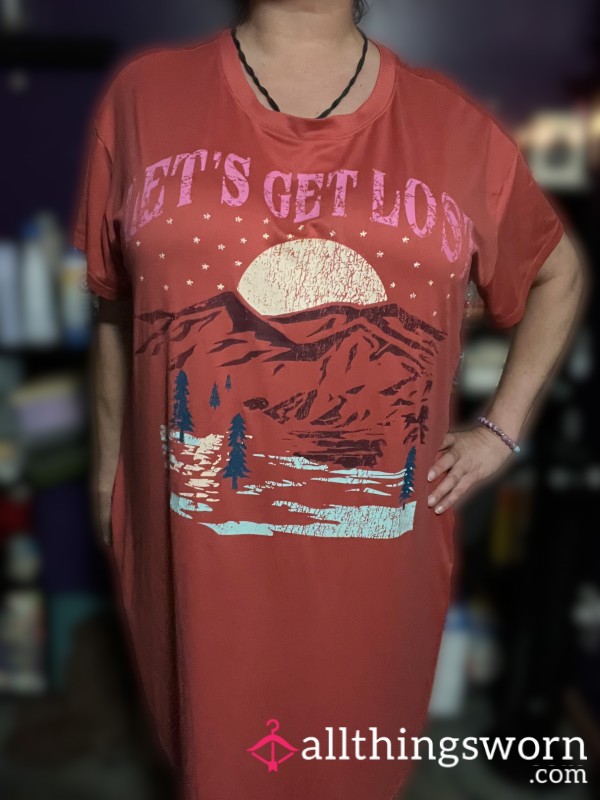 XL Let’s Get Lost Nightgown