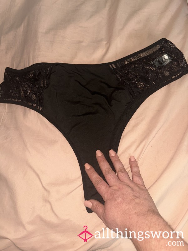 XL S**y Black Panties