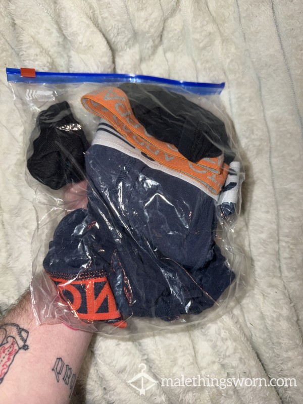 XL Underwear Bundle – 3 Boxers & 2 Socks