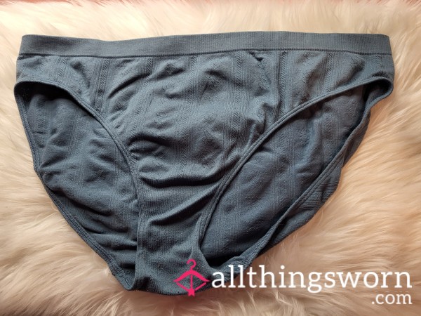 XL Victoria Secret Blue Bikini Panties - 1 Save