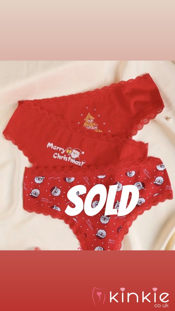 Xmas Panties LOW STOCK BE QUICK😈🧑‍🎄🌲