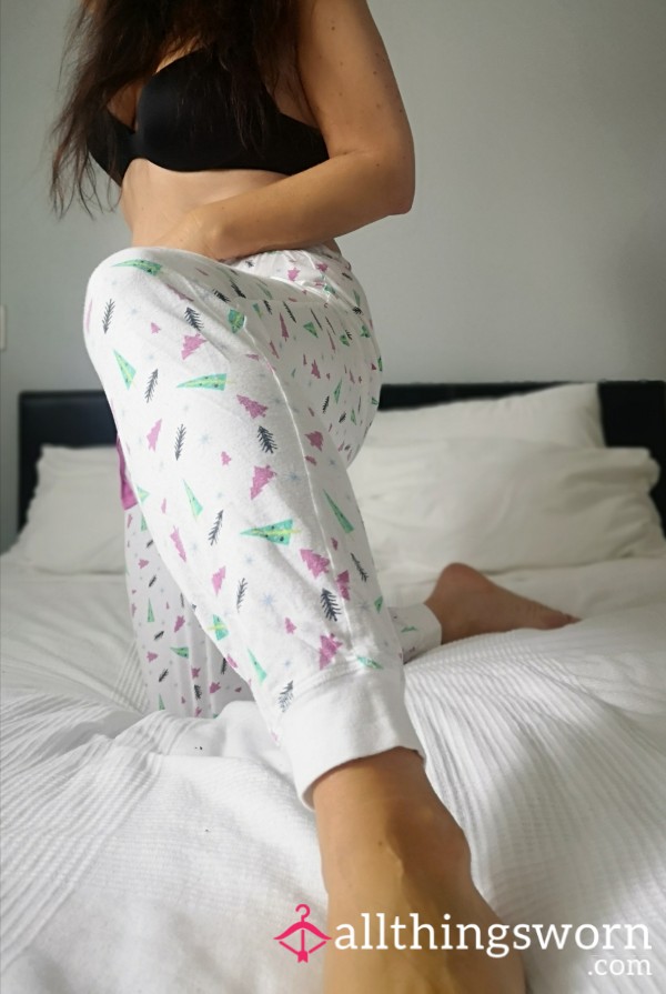 Xmas Trees Cotton PJ Pants