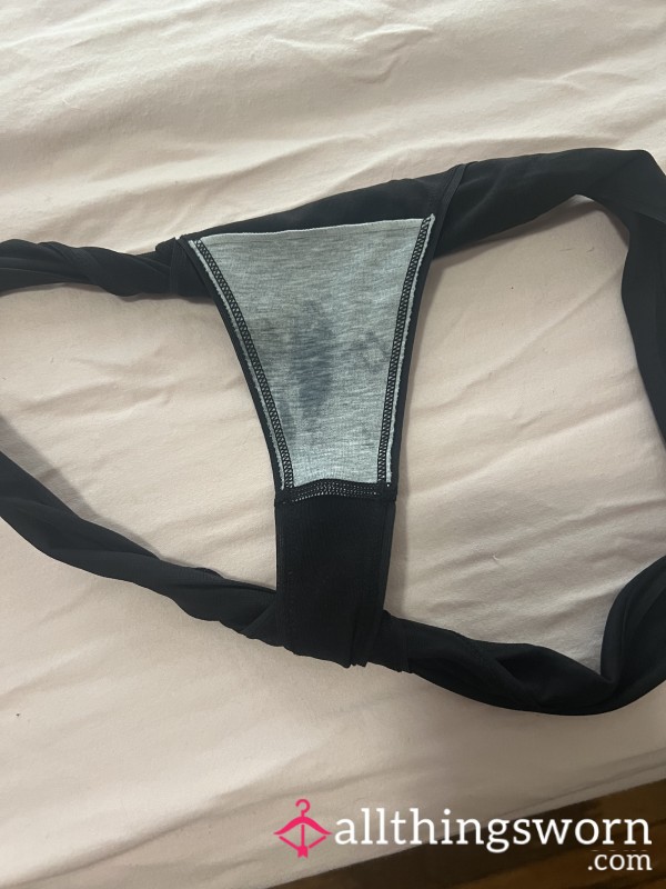 Xxl Plus Size Black Thong