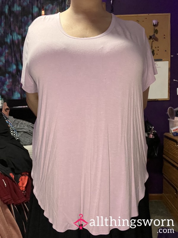 XXL Purple Flowy Top
