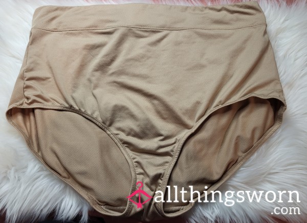 XXL Warner Nude Granny Panties - 1 Save