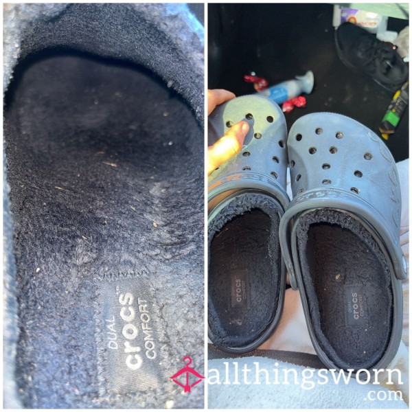 Year Old Foot Marked Sweaty Crocks 🧼🤫