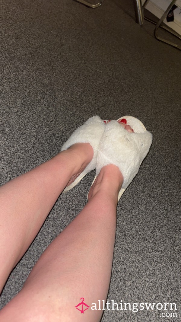 Year Old Slippers, Ready For A New Home 😜
