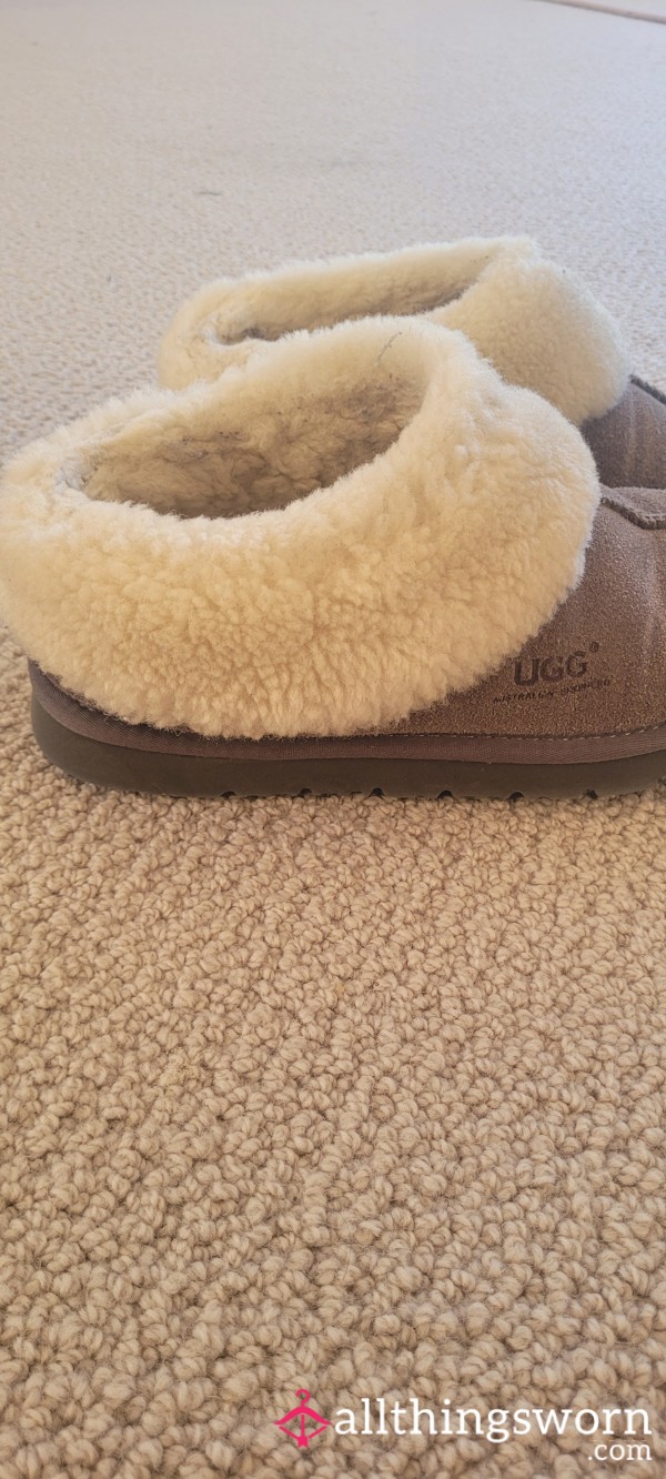 Years Old - Heavily Worn Ugg Slippers