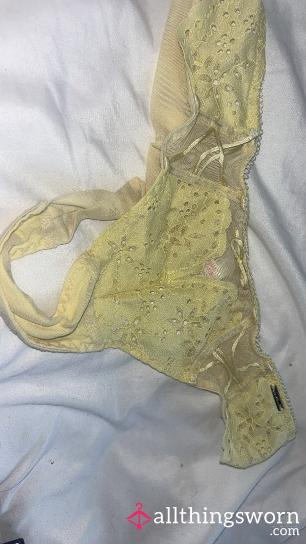 Yellow 3 Year Old Thong