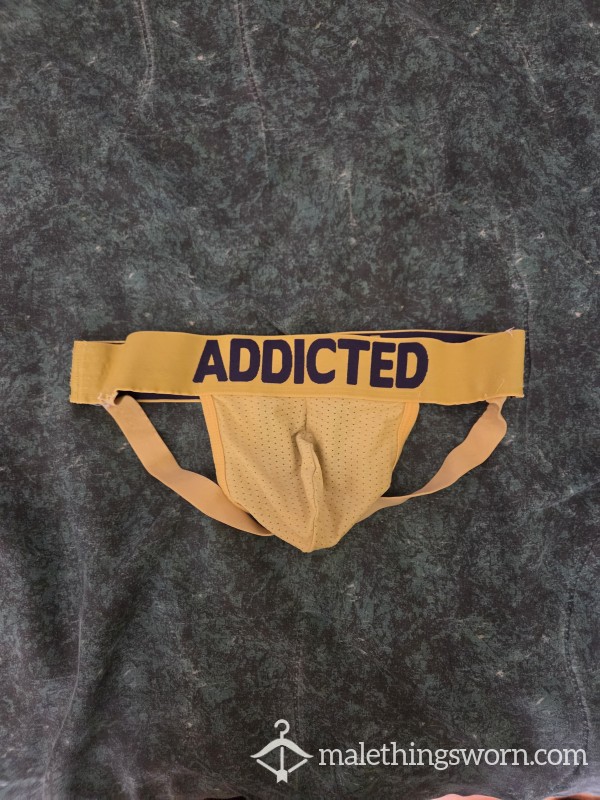 Yellow Addicted Jockstrap (Well Worn)