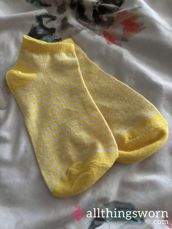 Yellow Ankle Socks