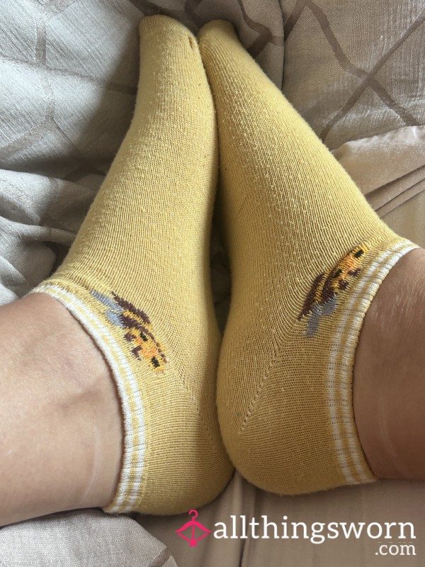 Yellow Bee Socks
