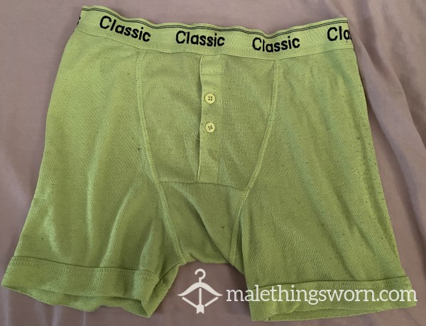 Yellow Boxers Ready For Customising For Your Pleasure