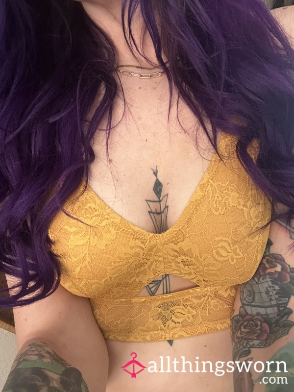 Yellow Bralette