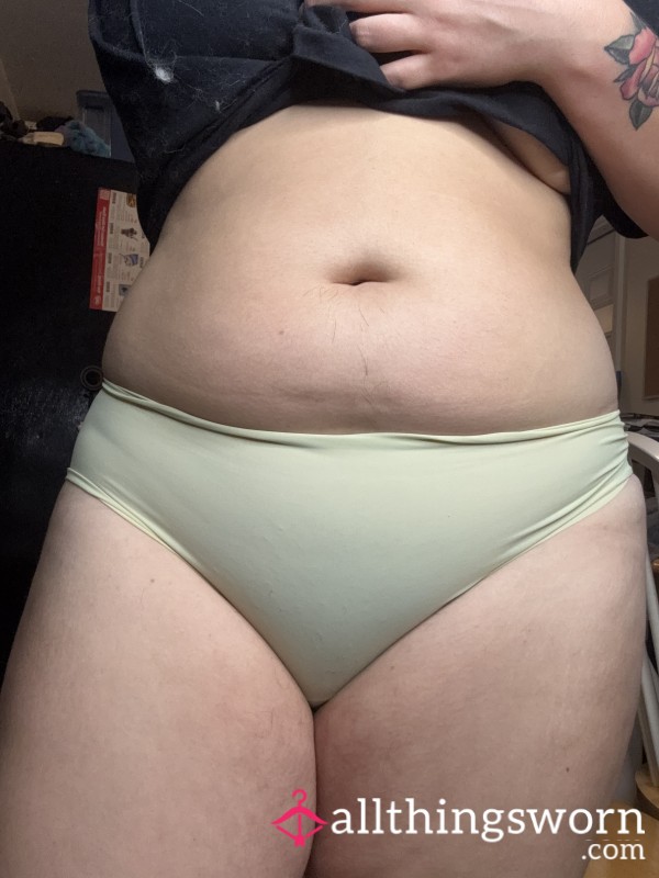 Yellow Cheeky Spandex Panties #30