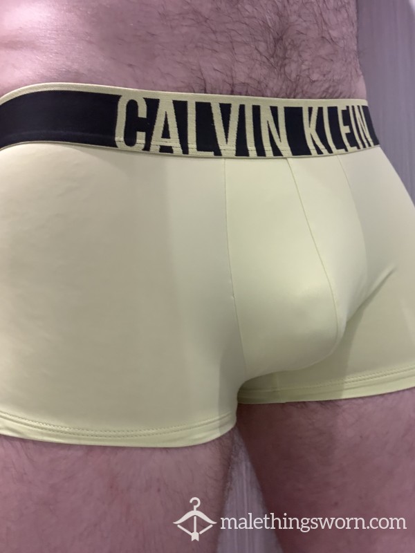 Yellow CK Boxers (M)