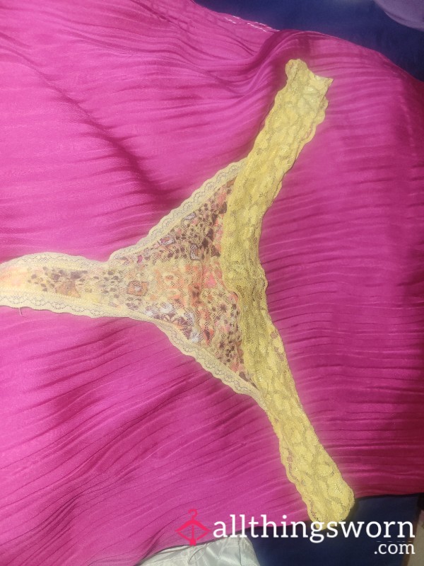 Yellow Lace Size Xxl