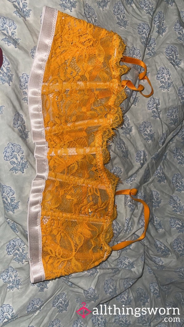 Yellow Lingerie Bra