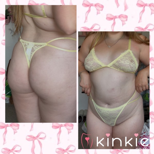 Yellow Lingerie Set