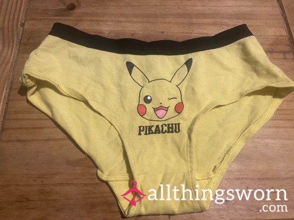 Yellow Pikachu Panties💛