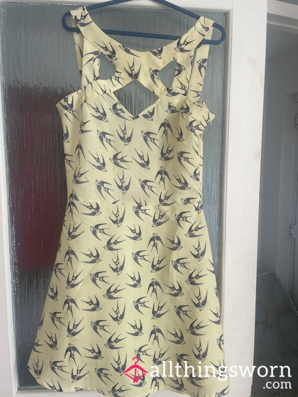 Yellow S**y Dress