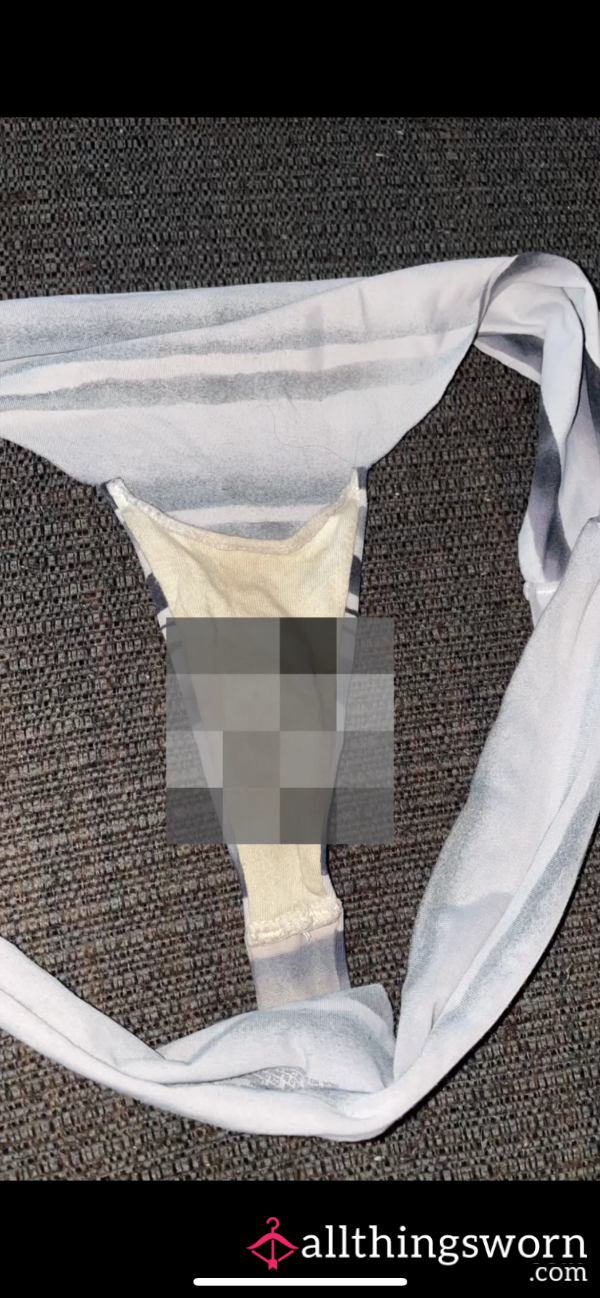 Yellow Stained Thong