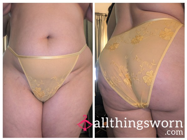 Yellow String Panties