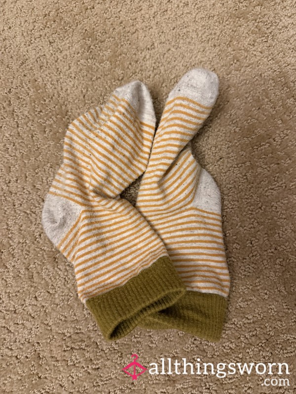 Yellow Stripe Socks