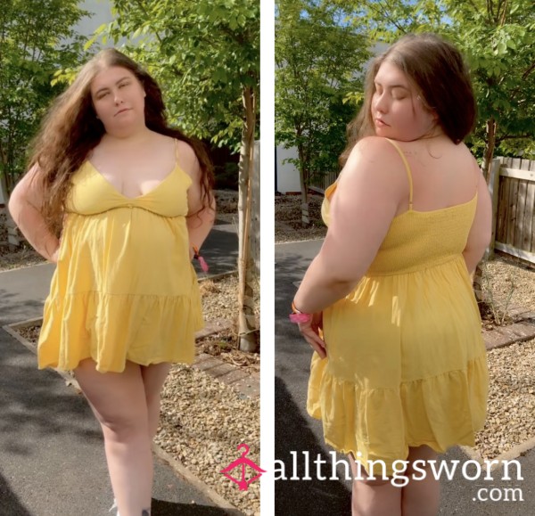 Yellow Summer Dress