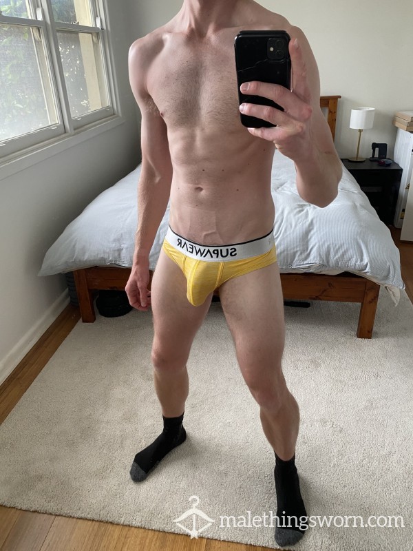 Yellow Supawear Briefs