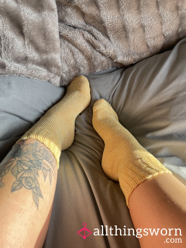 💛Yellow Thick Cotton Socks💛