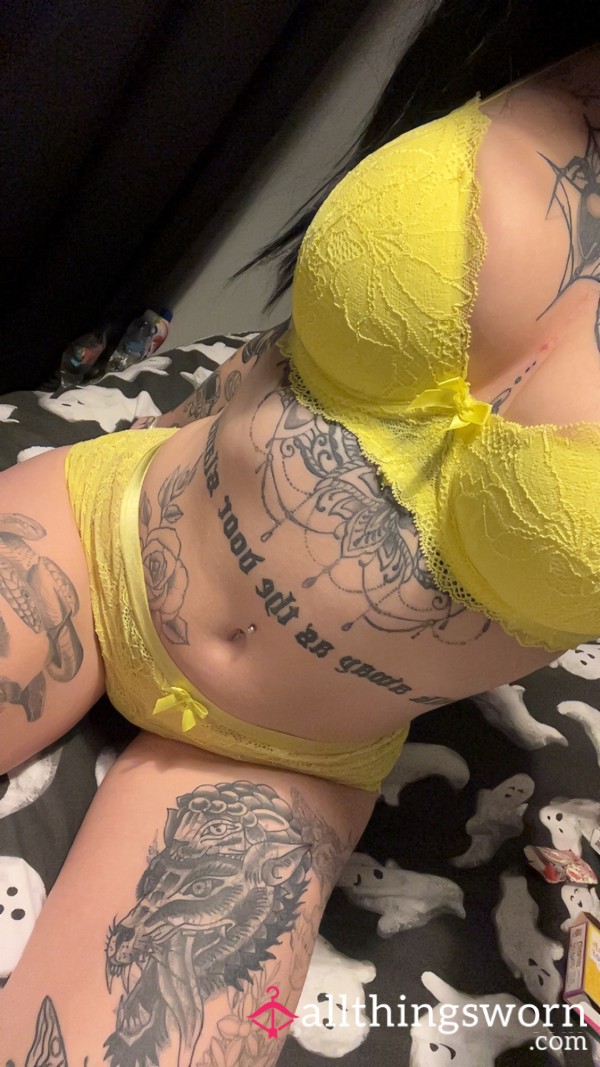 Yellow UnderWear Set 💛