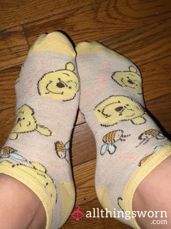 Yellow/Tan P**h Socks