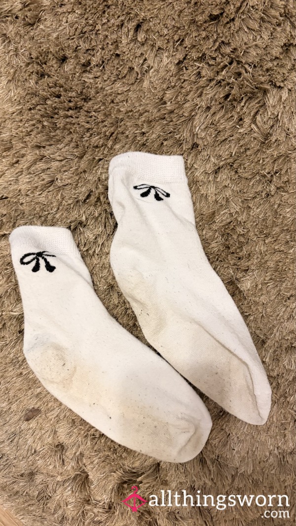 Yesterday Sweaty Gym Socks Ready To Go.