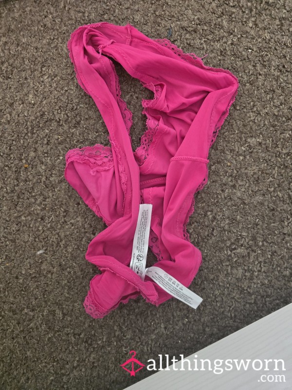 Yesterday's Wear PINK Panties