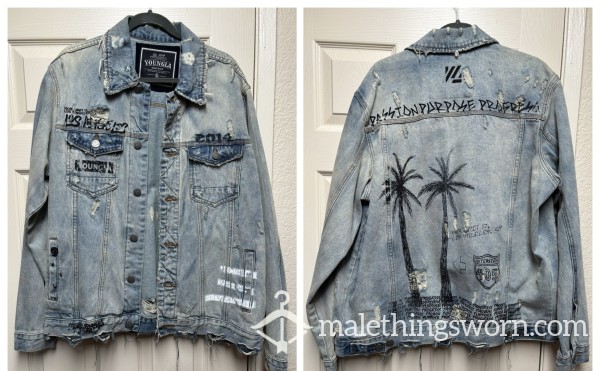 YLA Distressed Jean Jacket
