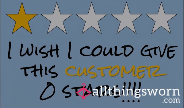 Your Well Deserved 1 Star Review