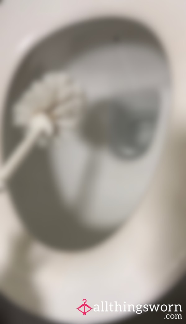 🚽 You’ll Clean What I Tell You To - Dirty Toilet Brush Humiliation 🚽