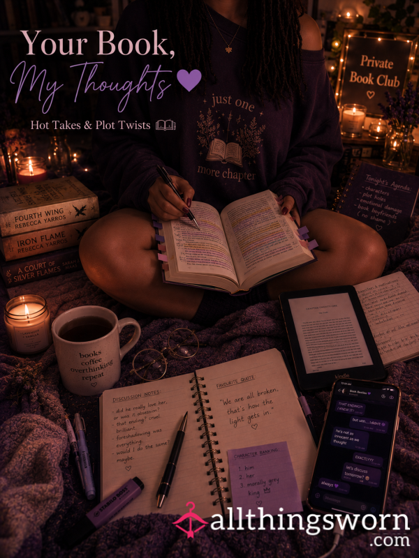 📚Your Book, My Thoughts - Krystina's Private Book Club 📖 ✨️