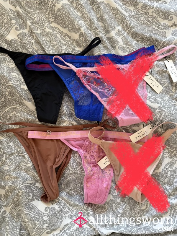 Your Choice Of Lounge Thong From £20* 💋