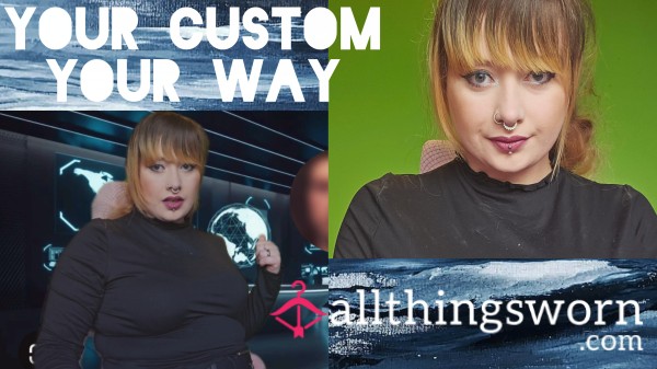 Your Custom, Your Way. Green Screen & 1080p+ 50FPS Custom Video