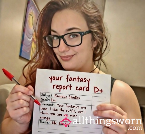 Your Fantasy’s Report Card