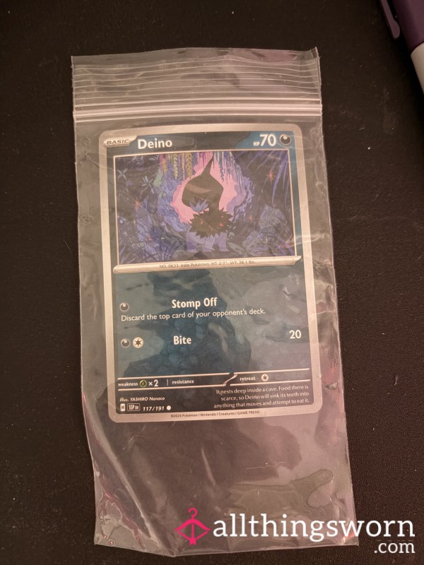 Your Fav Pokemon Card