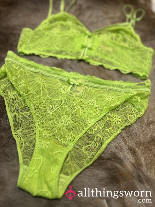 Your Lime Goddess Used Lingerie